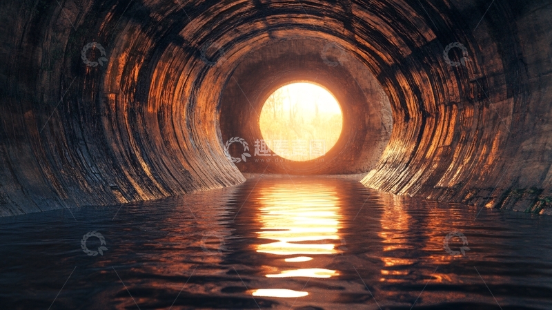高清大图下载【趣麦麦图】水底隧道