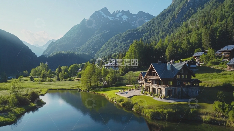 高清大图下载【趣麦麦图】瑞士酒店风景