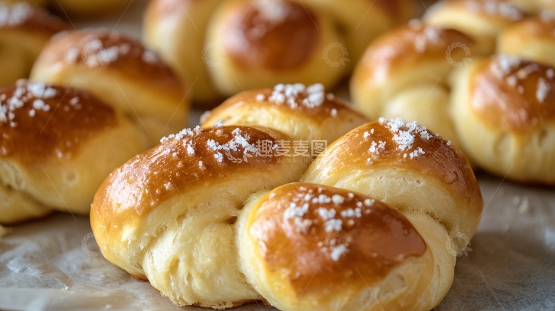 高清大图下载【趣麦麦图】香甜的小面包