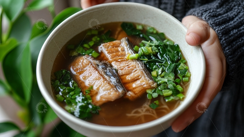 高清大图下载【趣麦麦图】日式鳗鱼拉面