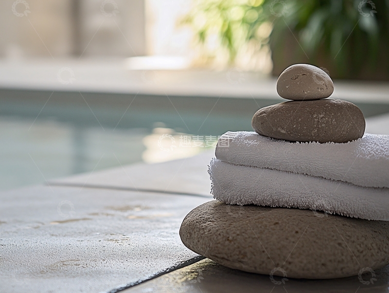 高清大图下载【趣麦麦图】石头按摩时光