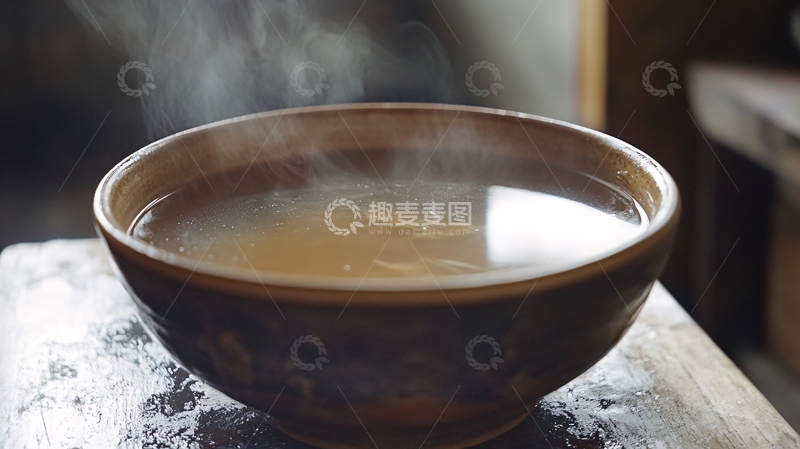 高清大图下载【趣麦麦图】一碗煎好的汤药
