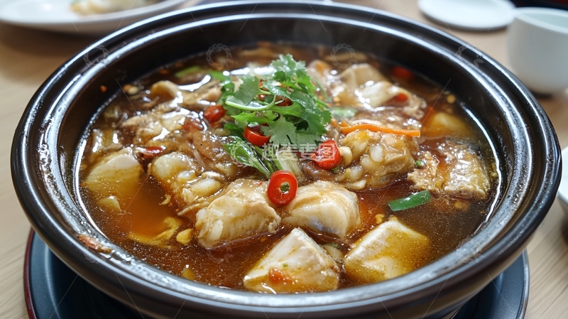 高清大图下载【趣麦麦图】五香清汤炖石斑