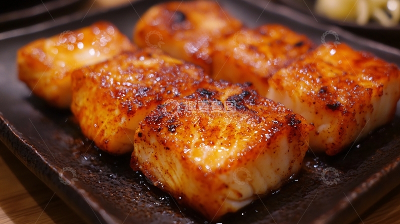 高清大图下载【趣麦麦图】香辣烤年糕