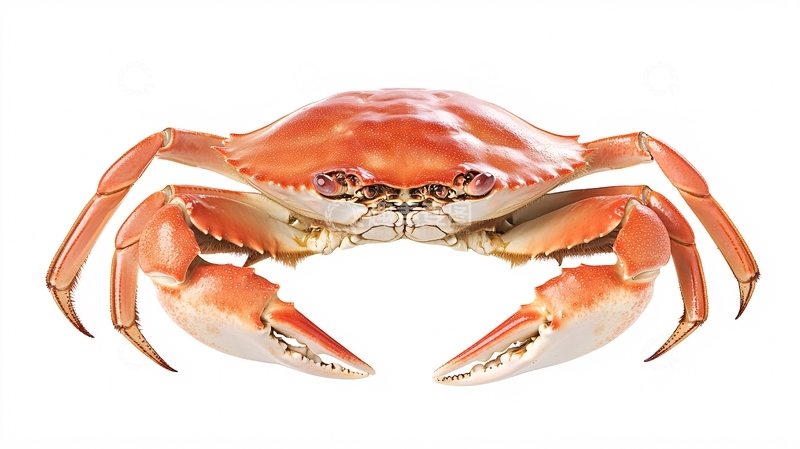 高清大图下载【趣麦麦图】手绘写实大闸蟹1