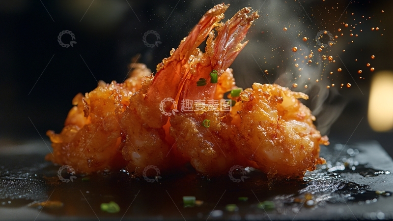 高清大图下载【趣麦麦图】虾黄高清1