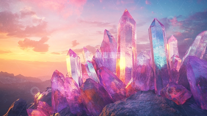 高清大图下载【趣麦麦图】水晶晶族