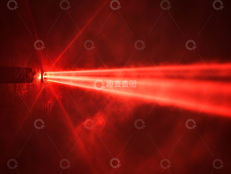 高清大图下载【趣麦麦图】光影魅力红色光线
