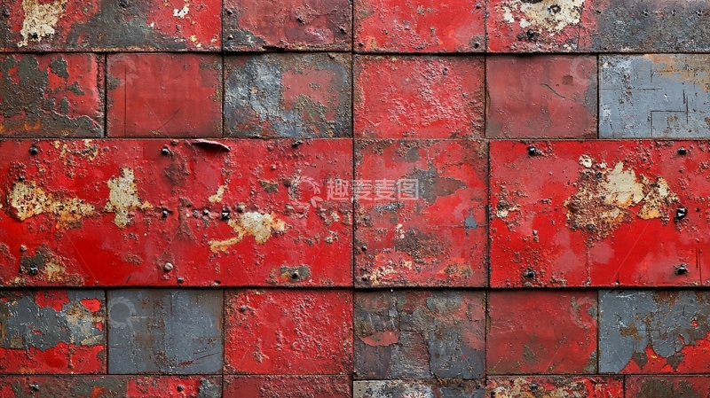 高清大图下载【趣麦麦图】红砖墙纹理