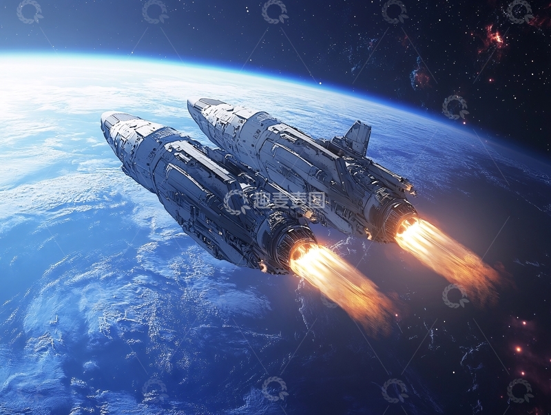 高清大图下载【趣麦麦图】宇宙飞船壁纸2