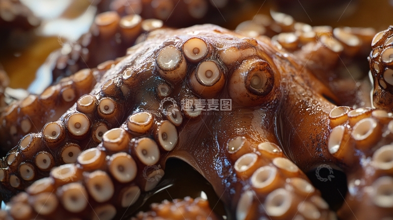 高清大图下载【趣麦麦图】章鱼章鱼的触须