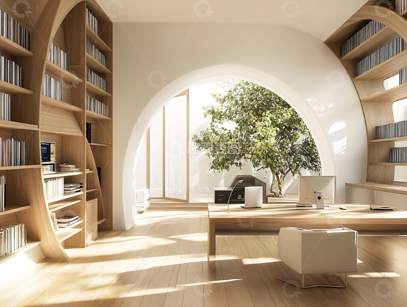 高清大图下载【趣麦麦图】高清书房4