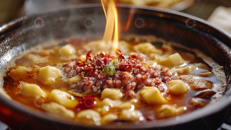 高清大图下载【趣麦麦图】吃火锅人像