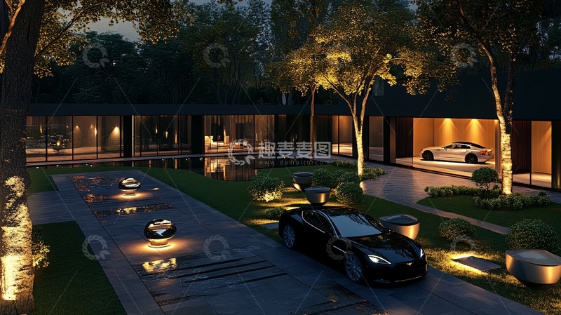 高清大图下载【趣麦麦图】示范区室内设计