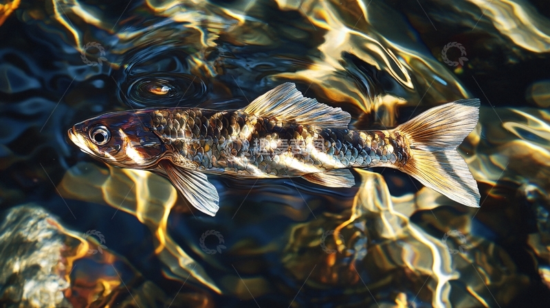 高清大图下载【趣麦麦图】黄金锦鲤