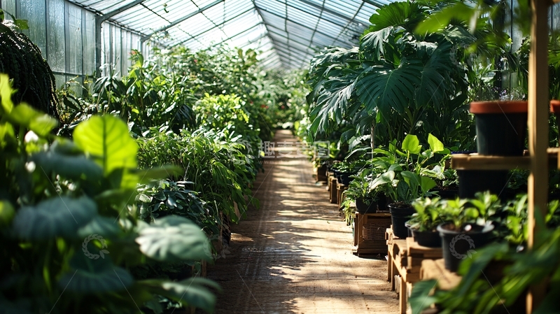 高清大图下载【趣麦麦图】植物园温室实拍