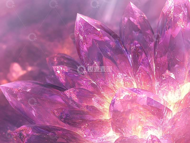 高清大图下载【趣麦麦图】冰晶荷花