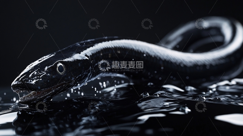 高清大图下载【趣麦麦图】鳗鱼检测1