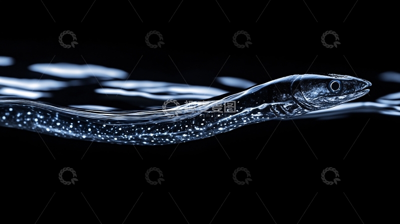 高清大图下载【趣麦麦图】游动的蛇