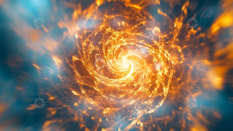 高清大图下载【趣麦麦图】循环旋转扭曲汇聚融合