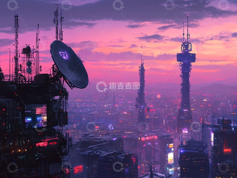 高清大图下载【趣麦麦图】聆风塔背景