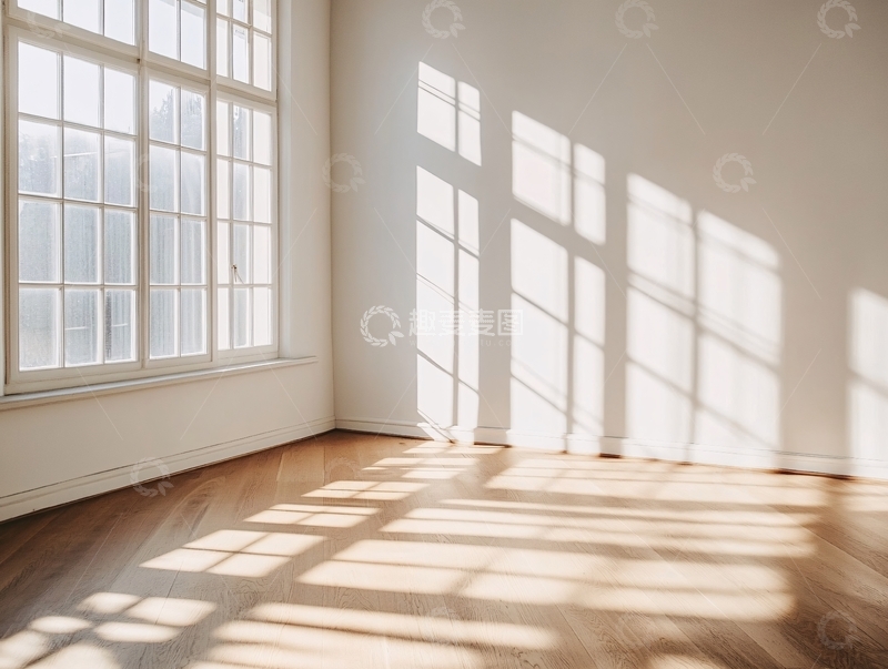 高清大图下载【趣麦麦图】阳光照进室内背景3