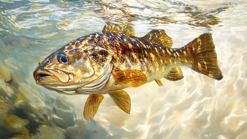 高清大图下载【趣麦麦图】溪石斑鱼1