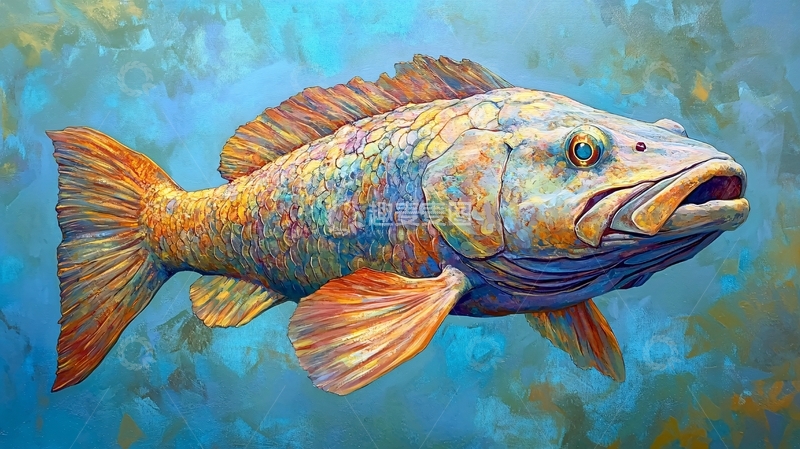 高清大图下载【趣麦麦图】活力石斑鱼