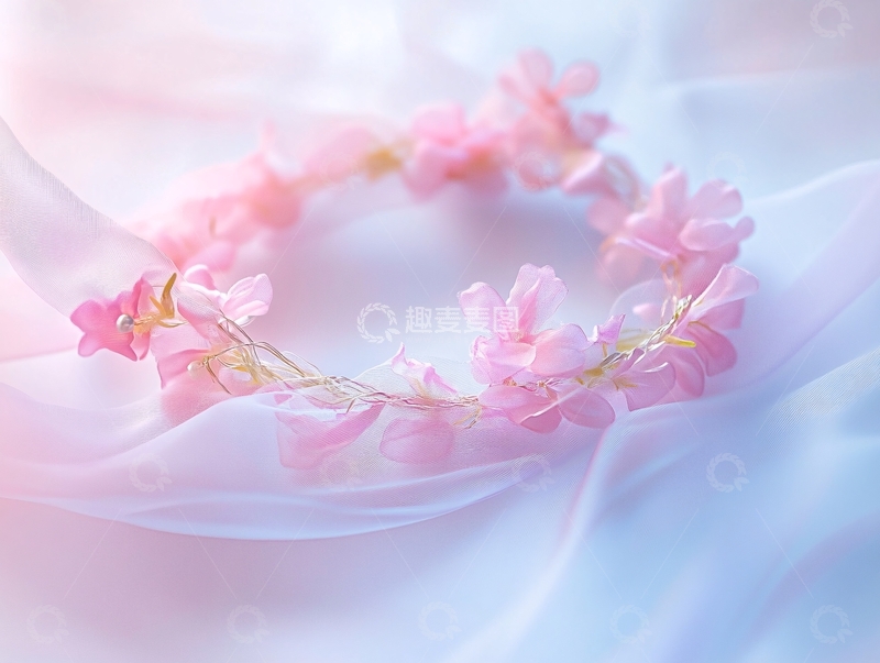 高清大图下载【趣麦麦图】唯美花环