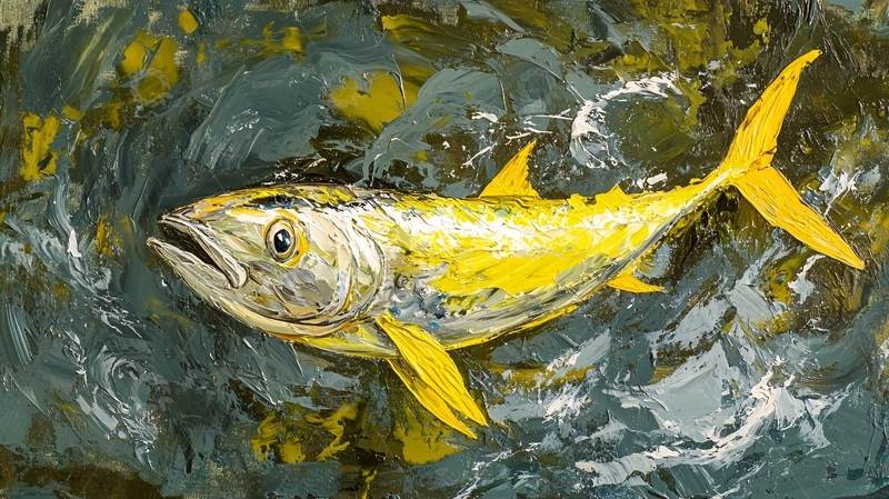 高清大图下载【趣麦麦图】黄色河鱼