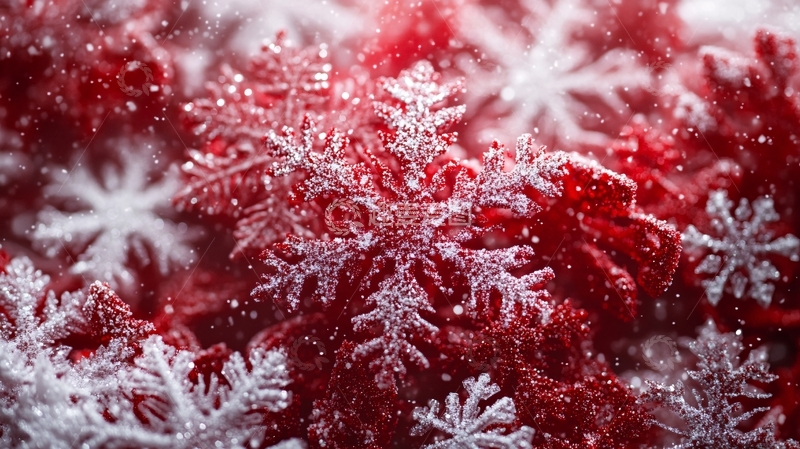 高清大图下载【趣麦麦图】唯美雪花2