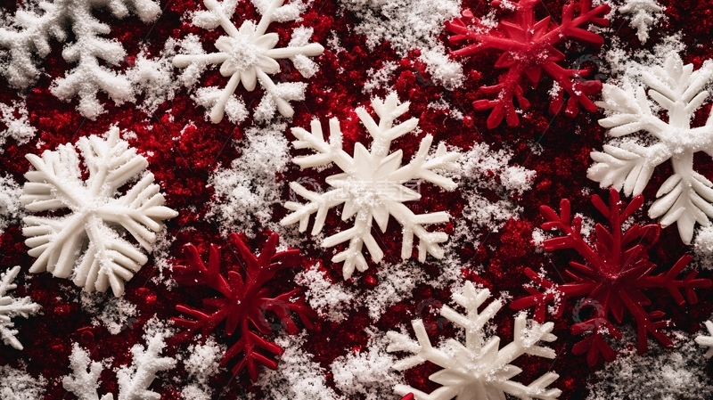 高清大图下载【趣麦麦图】手工雪花