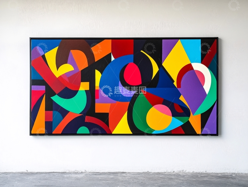 高清大图下载【趣麦麦图】彩色艺术挂画