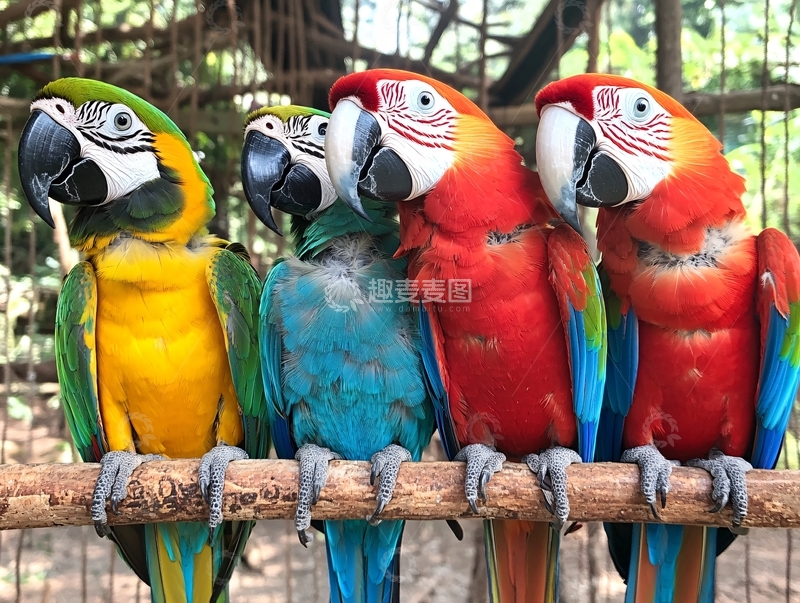 高清大图下载【趣麦麦图】伊瓜苏鸟园