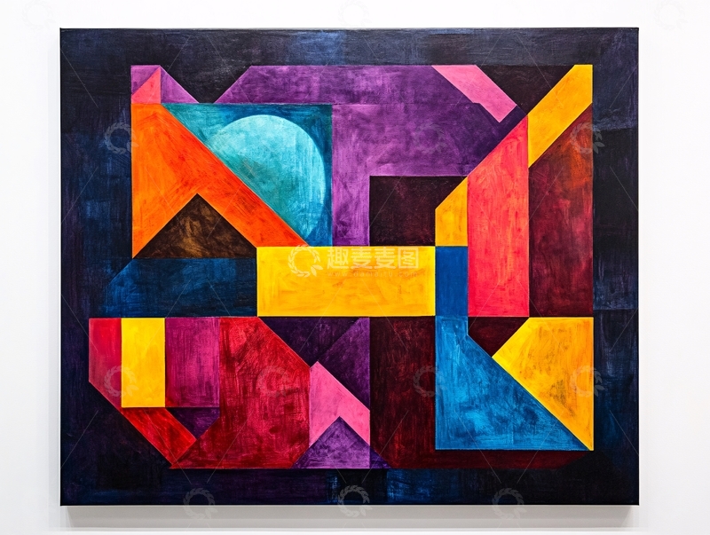 高清大图下载【趣麦麦图】彷真画抽象派
