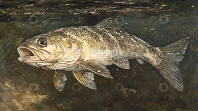 高清大图下载【趣麦麦图】黄河鲤鱼图