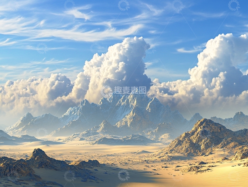 高清大图下载【趣麦麦图】云海山脉1