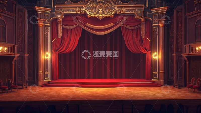 高清大图下载【趣麦麦图】马戏团舞美