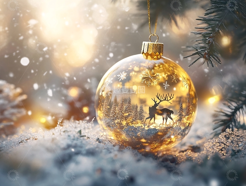 高清大图下载【趣麦麦图】唯美圣诞节5