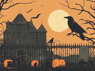 万圣节乌鸦