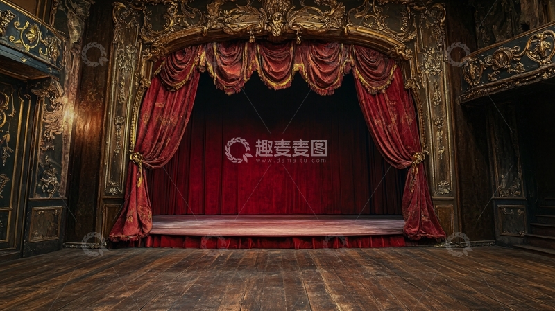 高清大图下载【趣麦麦图】戏场舞台