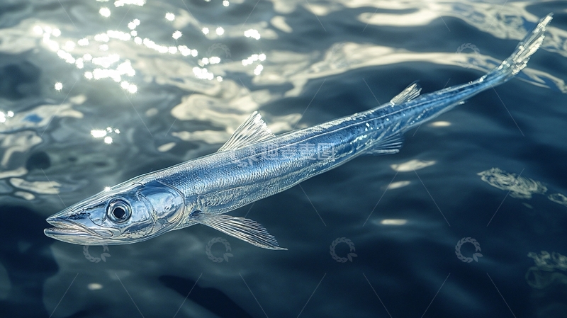 高清大图下载【趣麦麦图】淡水银鱼