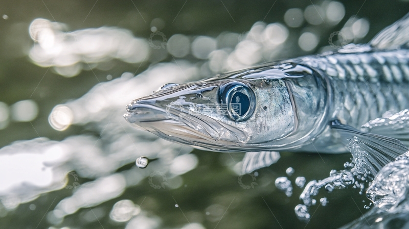 高清大图下载【趣麦麦图】银龙鱼特写