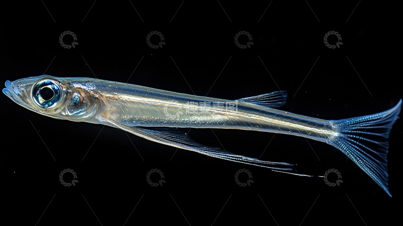 高清大图下载【趣麦麦图】水划银雪鱼