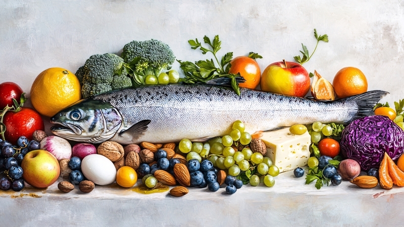 高清大图下载【趣麦麦图】富含抗氧化剂食品