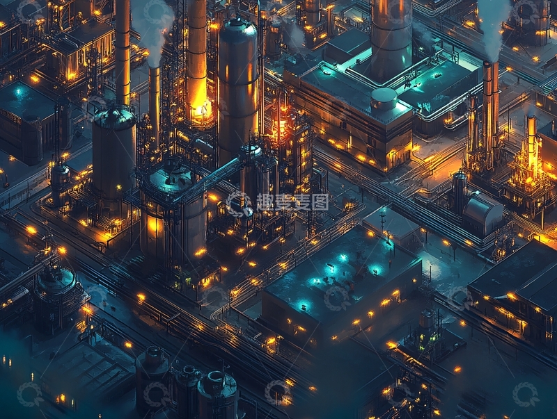 高清大图下载【趣麦麦图】炼油厂图