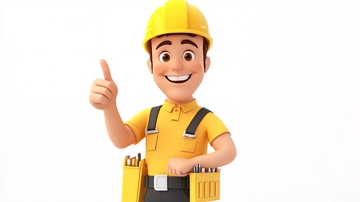 卡通开心工匠头像7