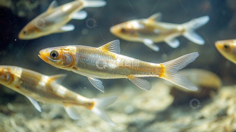 高清大图下载【趣麦麦图】光唇鱼苗