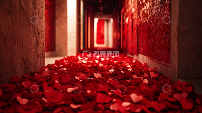 高清大图下载【趣麦麦图】凌宵花瓣墙