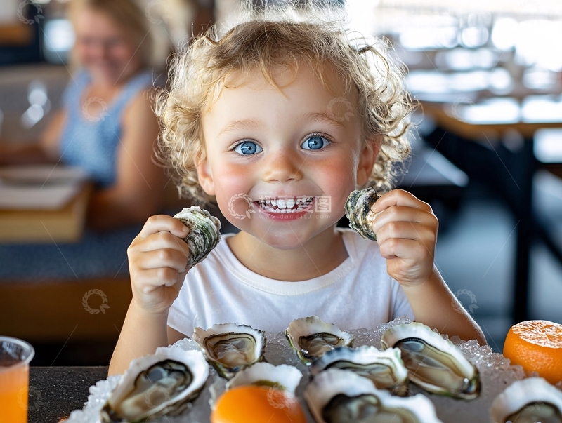 高清大图下载【趣麦麦图】海鲜儿童辅食